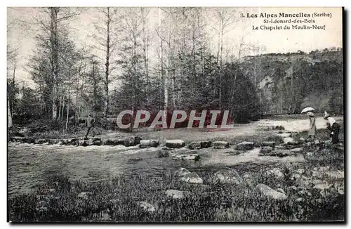 Ansichtskarte AK Saint Leonard Le Chapelet du Moulin neuf