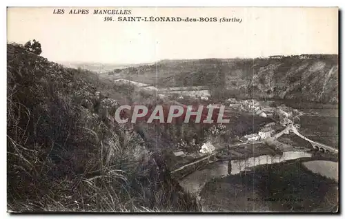 Ansichtskarte AK St Leonard des Bois Alpes Mancelles