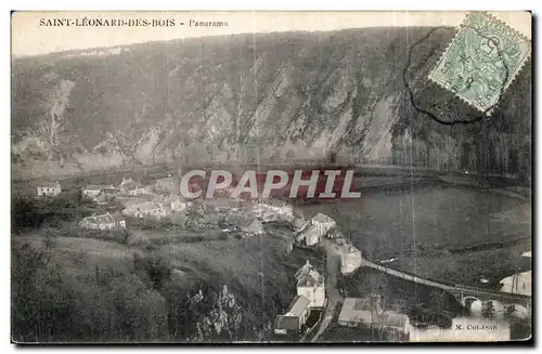 Cartes postales St Leonard des Bois Panorama