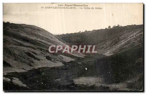 Cartes postales St Leonard des Bois Les Alpes Mancelles La Vallee de Misere