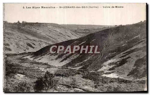 Cartes postales St Leonard des Bois Les Alpes Mancelles Vallee de Misere