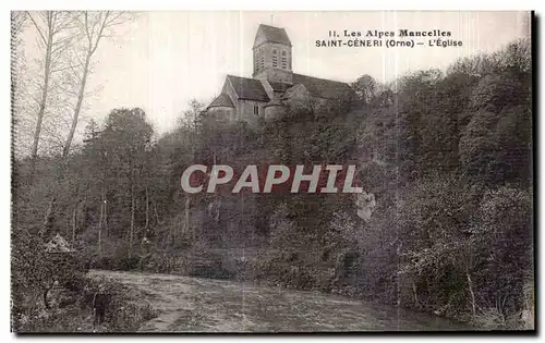 Cartes postales Les Alpes Mancelles Saint Ceneri L Eglise