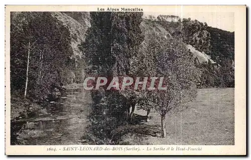 Ansichtskarte AK Les Alpes MancellesSt Leonard des Bois La Sarthe et le Haut Fourche