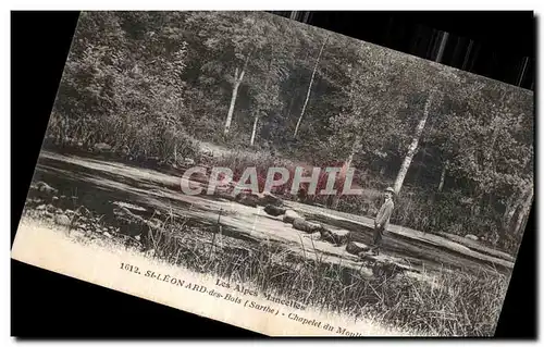 Ansichtskarte AK Les Alpes Mancelles St Leonard des Bois Chapelet du Moulin de Val