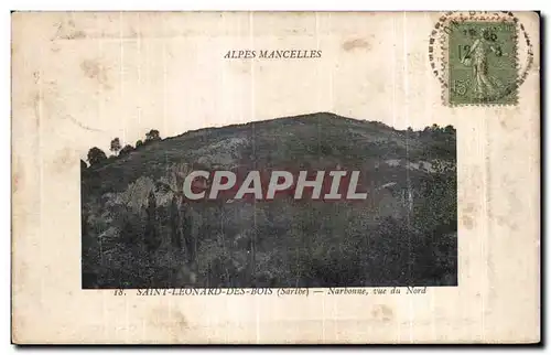 Cartes postales Alpes Mancelles St Leonard des Bois Narbonne vue du Nord