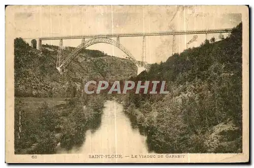 Ansichtskarte AK Saint Flour Le Viaduc de Garabit