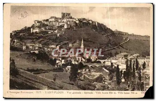 Cartes postales Saint Flour Vue generale