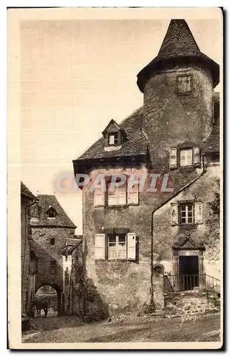 Ansichtskarte AK La Tolede Auvergnate Salers (Cantal) Rue et Porte de la Martille