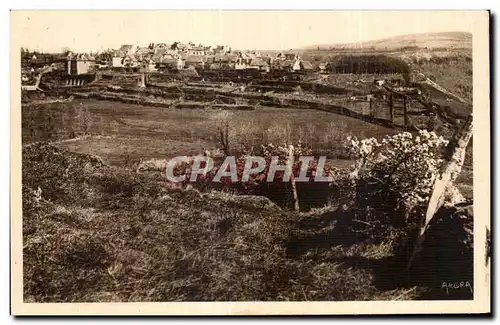 Cartes postales Salers(Cantal) Vue d ensemble