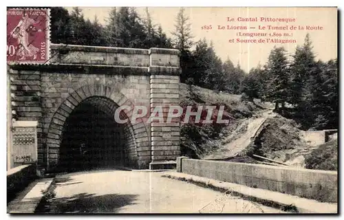 Ansichtskarte AK Le Cantal Pittoresque Le Lioran Le Tunnel de la Route (Longuer et Source de I Allagnon