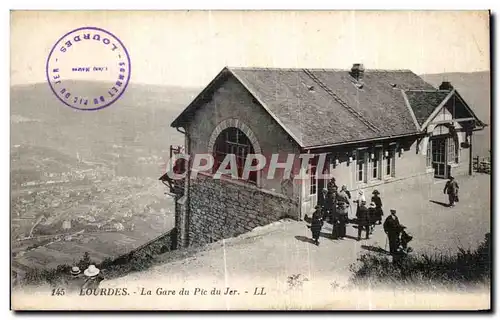 Cartes postales Lourdes La Gare du Pic du Jer