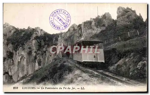 Cartes postales Lourdes Le Funiculaire du Pic du Jer