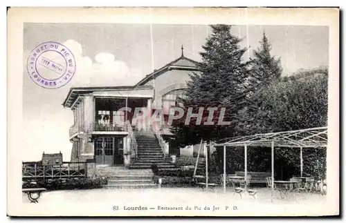 Cartes postales Lourdes Restaurant du Pic du Jer