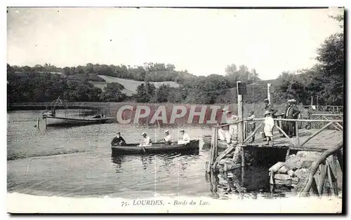 Cartes postales Lourdes Bords du Lac