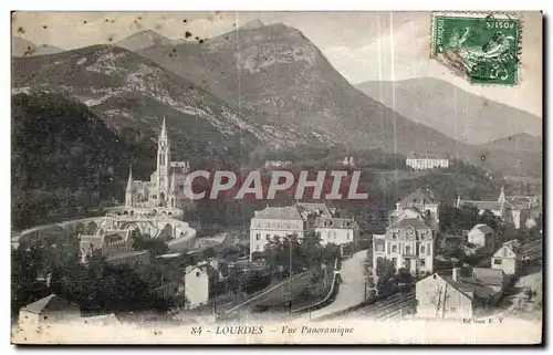 Cartes postales Lourdes Vue Panoramique