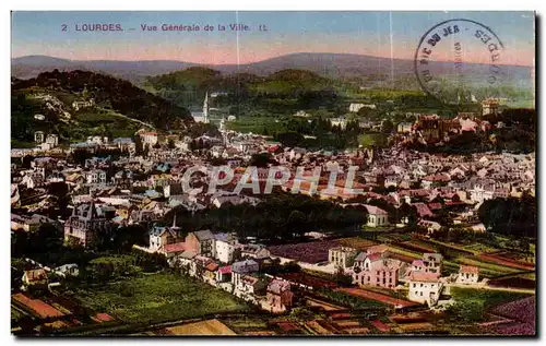 Cartes postales Lourdes Vue Generale de la Ville