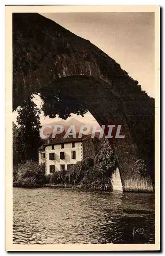 Ansichtskarte AK Le Pays Basque St Etienne de Baigorry Le Vieux Pont sur la Nive