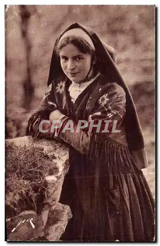 Cartes postales Le Terroir Pyreneen Ossaloise Folklore Costume