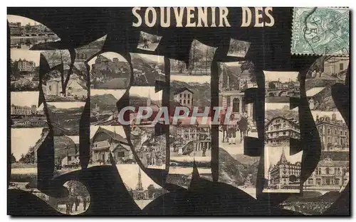 Cartes postales Souvenir Des Pyrenees