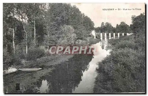 Cartes postales Vouvray Vue sur la Cisse