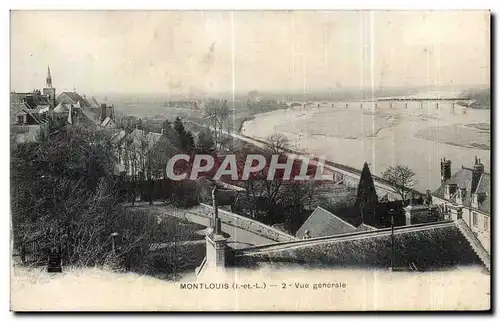 Cartes postales Montlouis Vue generale