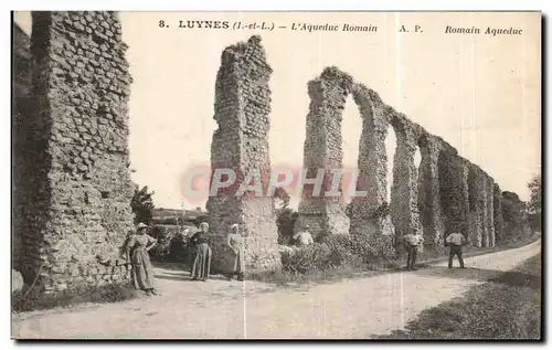 Ansichtskarte AK Luynes L Aqueduc Romain