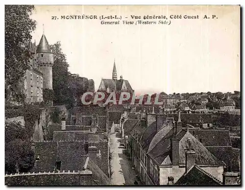 Cartes postales Montresor Vue generale