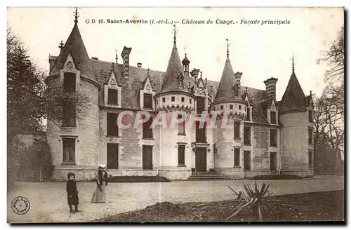 Ansichtskarte AK Saint Avertin Chateau de Cange