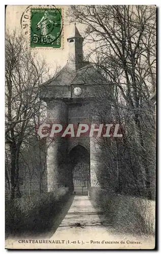 Cartes postales Chateaurenault Porte d enceinte du Chateau