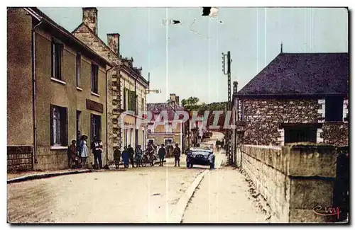 Cartes postales Petit Pressigny Rue principale