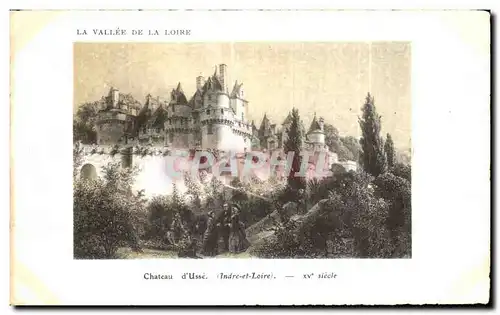 Cartes postales La Vallee De la Loire Chateau d Usse