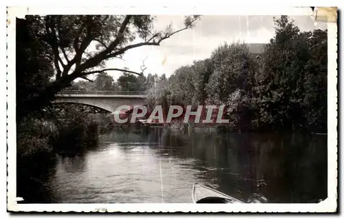 Cartes postales Cormery Plage et vue du Pont neuf