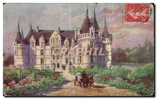 Cartes postales Azay le Rideau