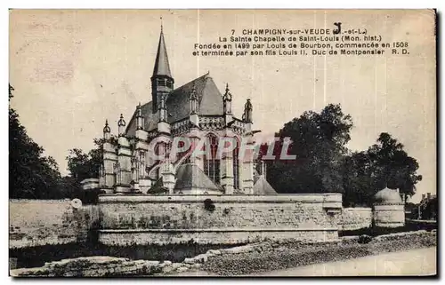 Cartes postales Champigny Sur Veude La Sainte Chapelle de Saint Louis