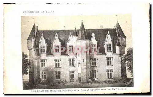 Ansichtskarte AK Vallee De La Loire Chateau De Montresor (Indre   Loire)