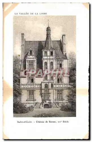 Cartes postales La Vallee De La Loire Indre et Loire Chateau de Sansac