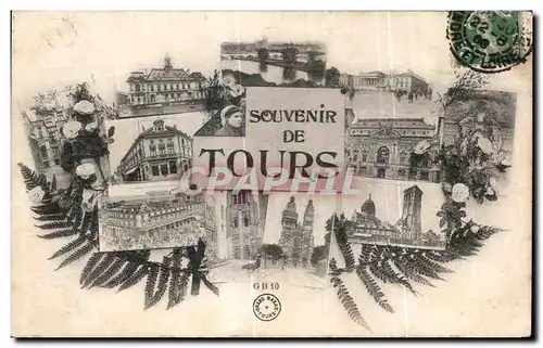 Cartes postales Souvenir De Tours