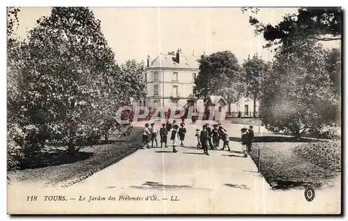 Ansichtskarte AK Tours Le Jardin des Prebendes d Oe Enfants