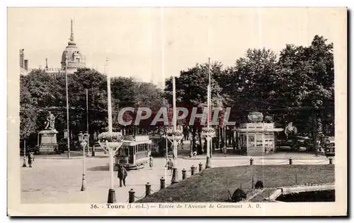 Cartes postales Tours L Avenue de Grammont