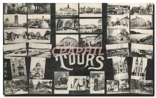 Cartes postales Tours Souvenir Elephant