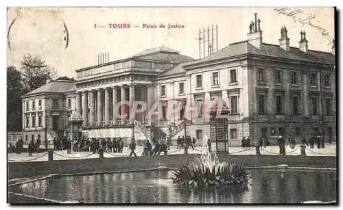 Cartes postales Tours Palais de Justice