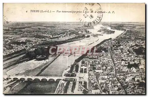 Cartes postales Tours Vue panoramique