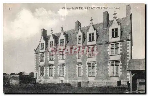 Cartes postales Chateau de Plessis Les Tours (Indre et Loire)