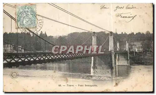 Ansichtskarte AK Tours Pont Bonaparte