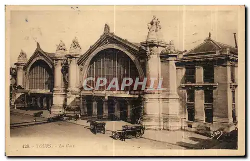 Cartes postales Tours La Gare