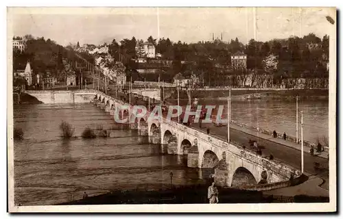 Ansichtskarte AK Tours Le Pont Wilson La Tranchee