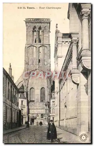 Cartes postales Tours Tour Charlemagne