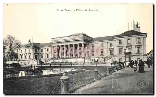 Cartes postales Tours Palais de Justice