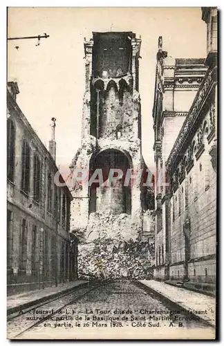 Cartes postales Tours La Tour dite de Charlemagne