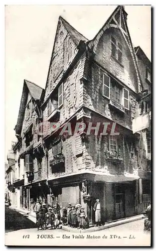 Ansichtskarte AK Tour Une Vieille Maison du 15eme Enfants